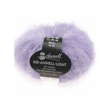 Knitting yarn Annell Kid Annell Light 3053