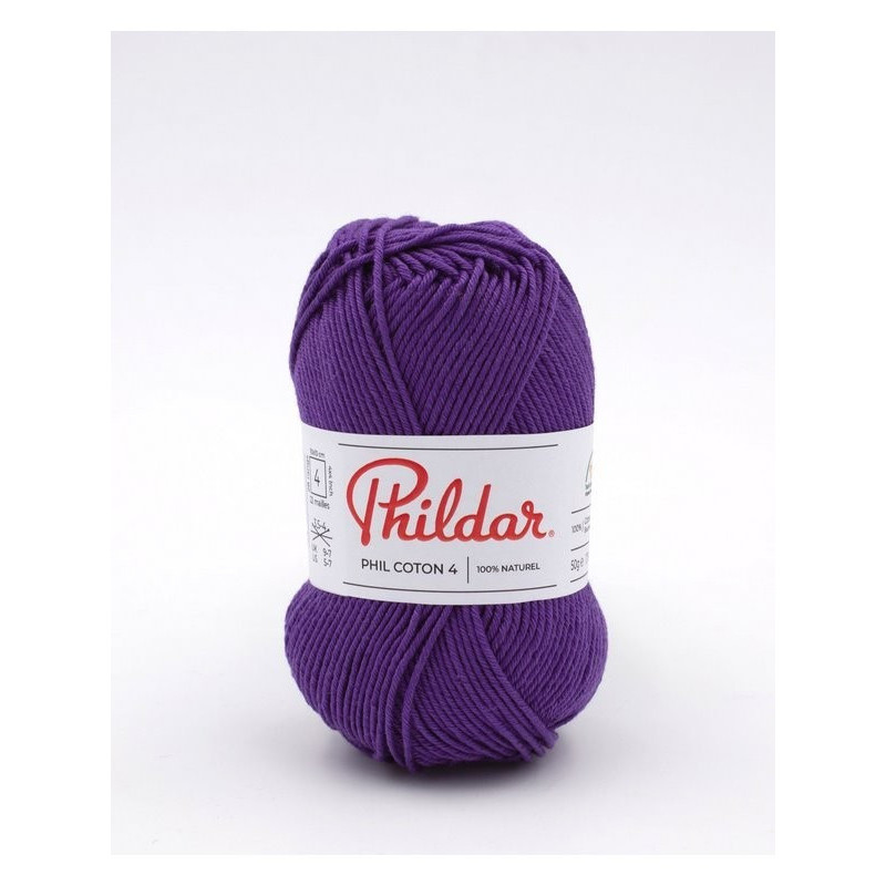 Phil Coton 4 violet