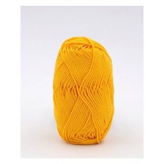 Crochet yarn Phildar Phil Coton 4 jaune d'or