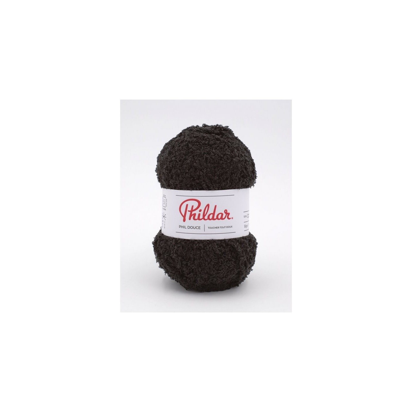 Knitting yarn Phildar Phil Douce noir