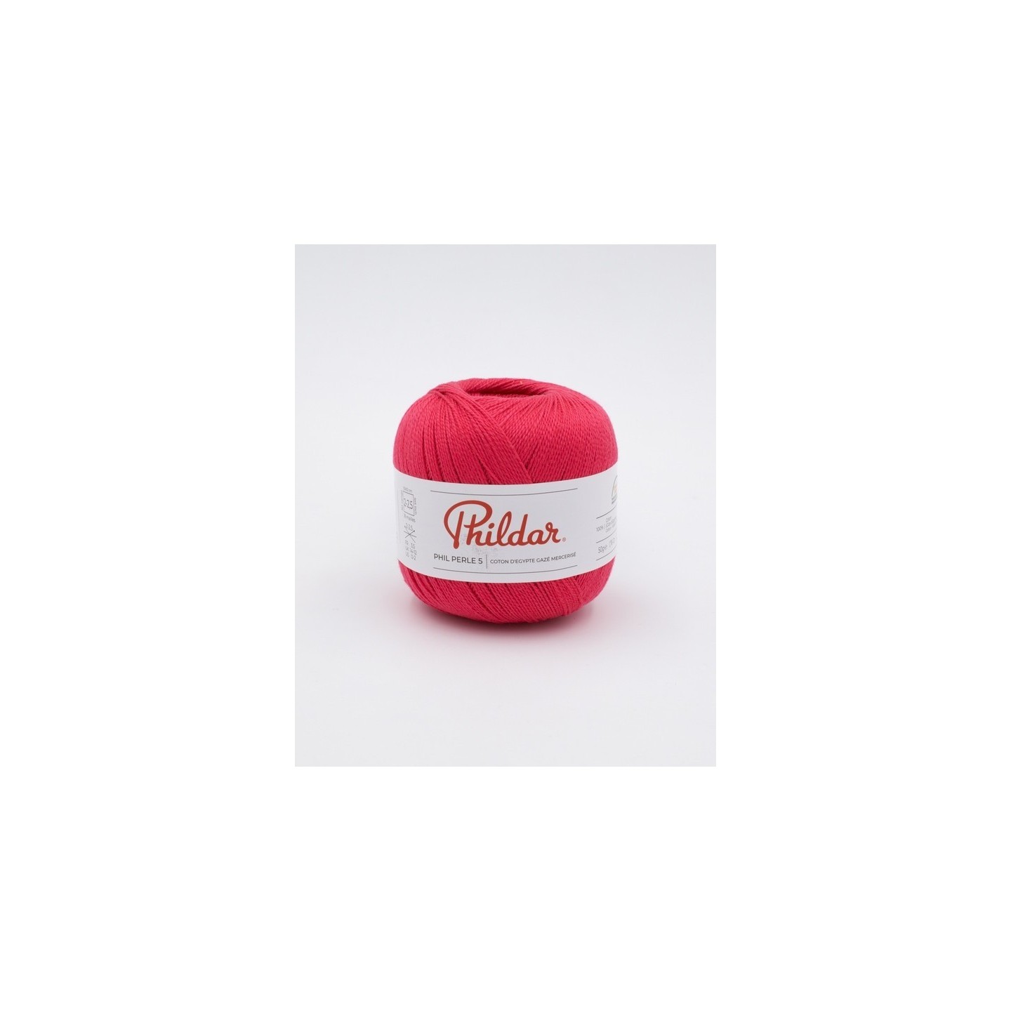 Häkelgarn  Phildar Phil Perle 5 Framboise