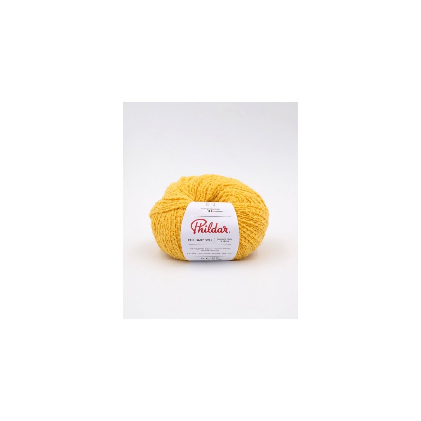 Knitting yarn Phildar Phil Baby Doll Tournesol