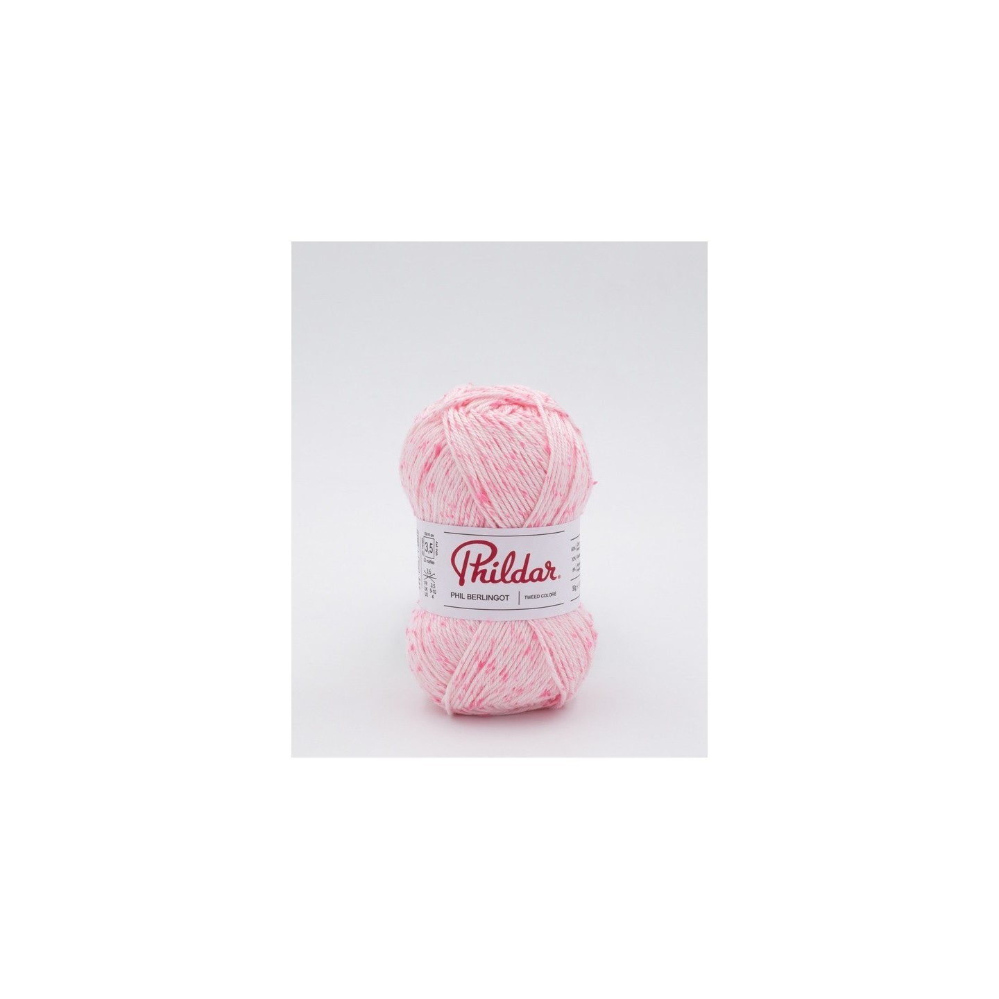 Knitting yarn Phildar Phil Berlingot Rosée