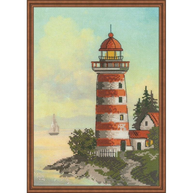 Embroidery kit Lighthouse Embroidery kit Lighthouse
