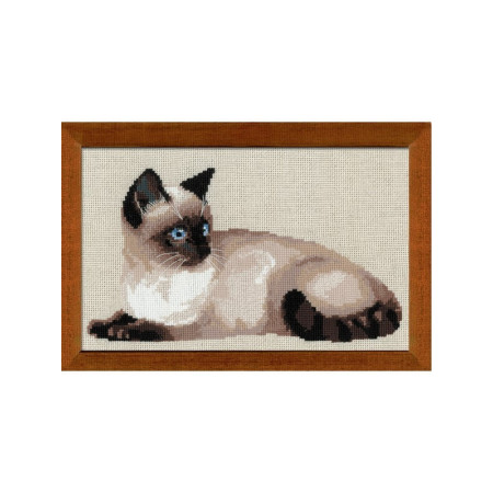 Stickset Thailändische Katze