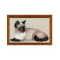 Stickset Thailändische Katze Stickset Thailändische Katze