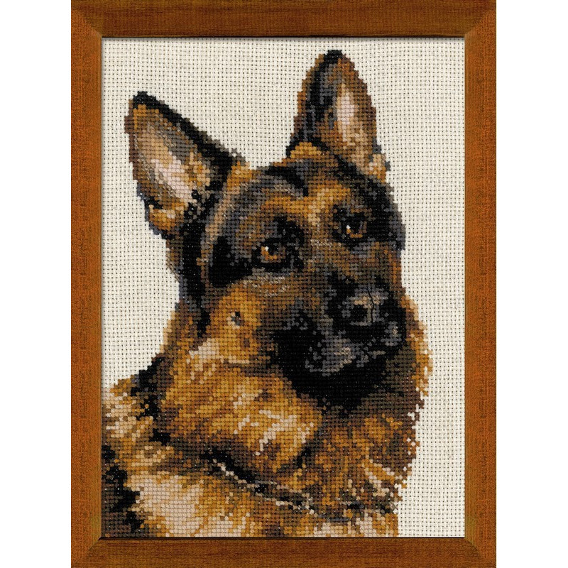 Kit de broderie Berger allemand 2