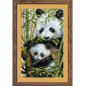 Kit de broderie Panda avec jeune Kit de broderie Panda avec jeune