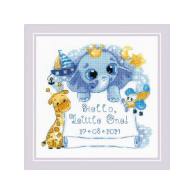 Riolis Embroidery kit Hello, Little One!