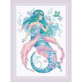 Riolis Kit de broderie Petite Sirène Rosalina