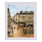 Stickset Straße Saint-Honoré nach dem Gemälde von C. Pissarro