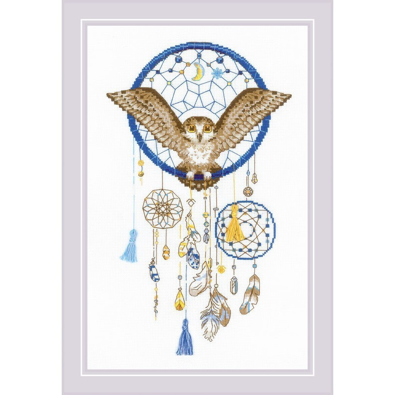 Embroidery kit Owl Dreams Embroidery kit Owl Dreams