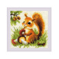 Embroidery kit Squirrel Embroidery kit Squirrel