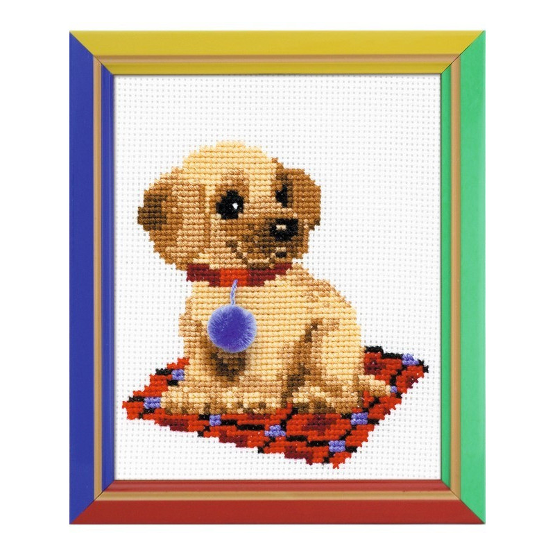 Kit de broderie Chiot Kit de broderie Chiot