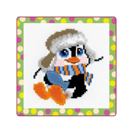Riolis Kit de broderie manchot