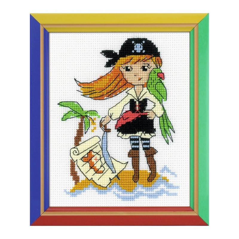 Kit de broderie Île au trésor Kit de broderie Île au trésor
