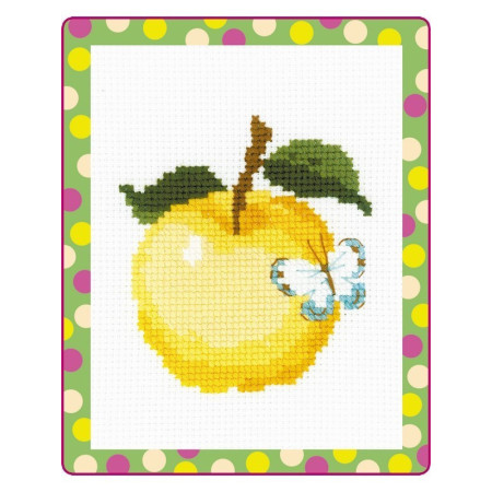 Stickset Apfel