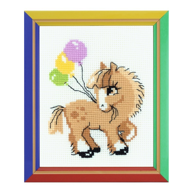 Kit de broderie Poney Copain Kit de broderie Poney Copain