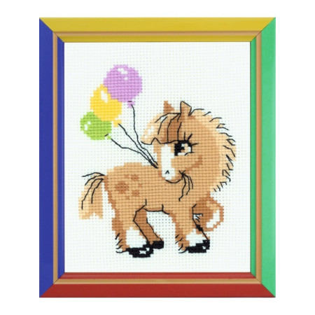 Borduurpakket pony maatje