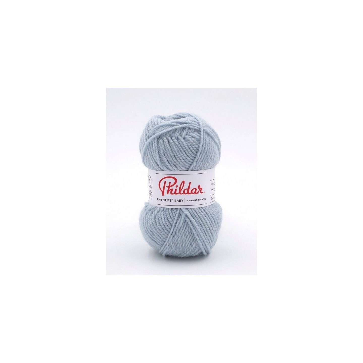 Knitting yarn Phildar Phil Super Baby Azur