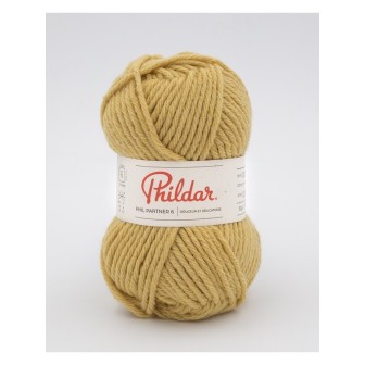 Knitting yarn Phildar Phil Partner 6 Paille