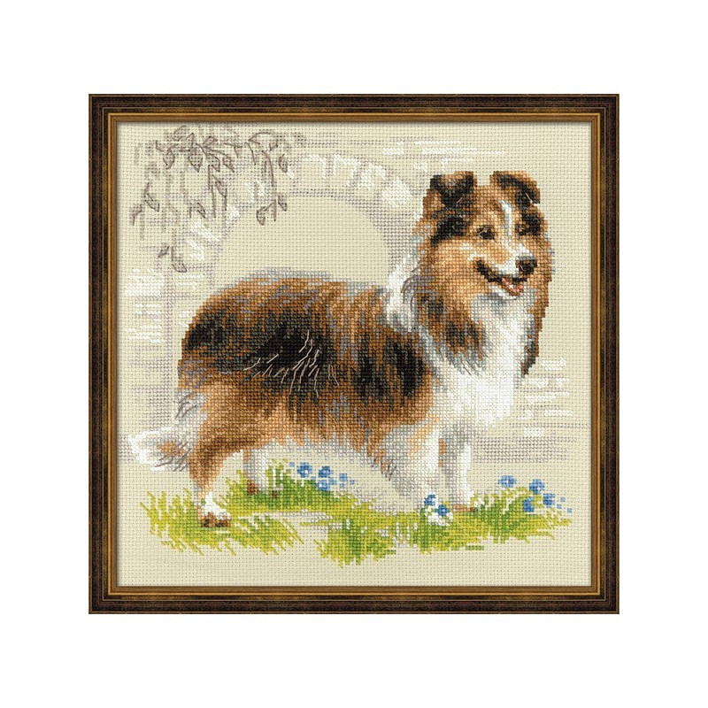 Embroidery kit Sheltie Embroidery kit Sheltie