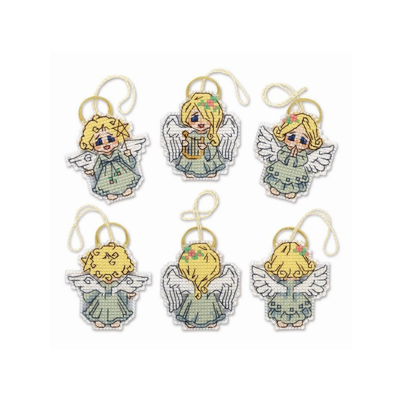 Stickset Christbaumschmuck Engelchen Stickset Christbaumschmuck Engelchen