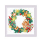 Stickset Lebkuchen-Kranz Stickset Lebkuchen-Kranz