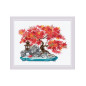 Kit de broderie Bonsaï d'automne