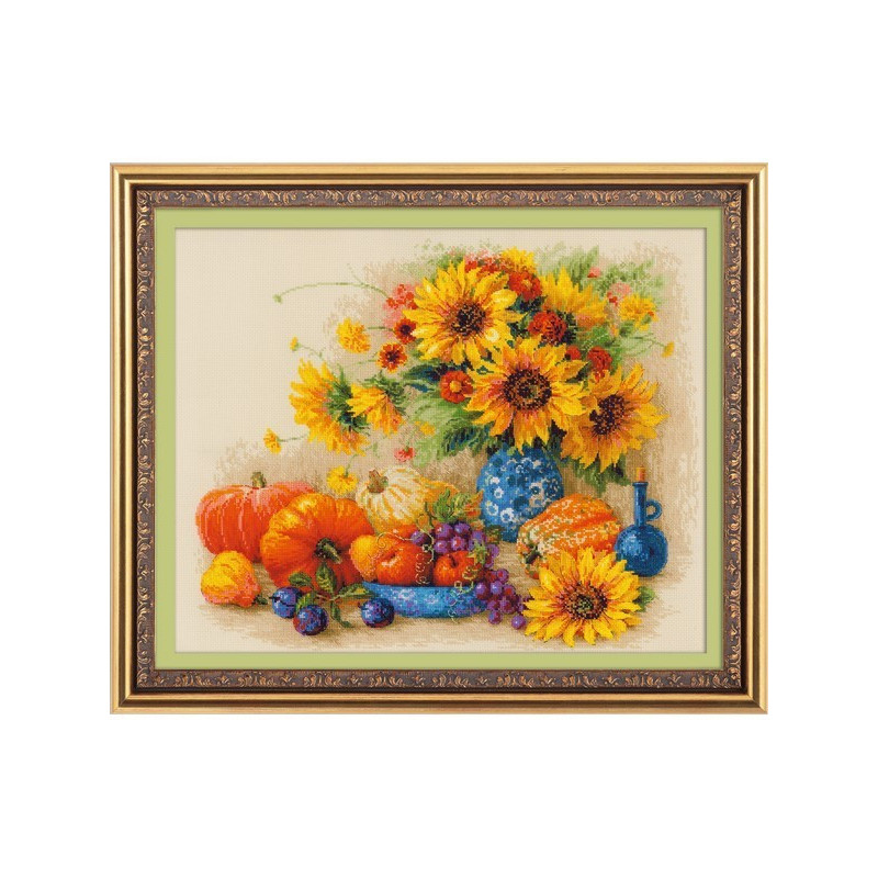 Borduurpakket Zonnige dag Borduurpakket Zonnige dag