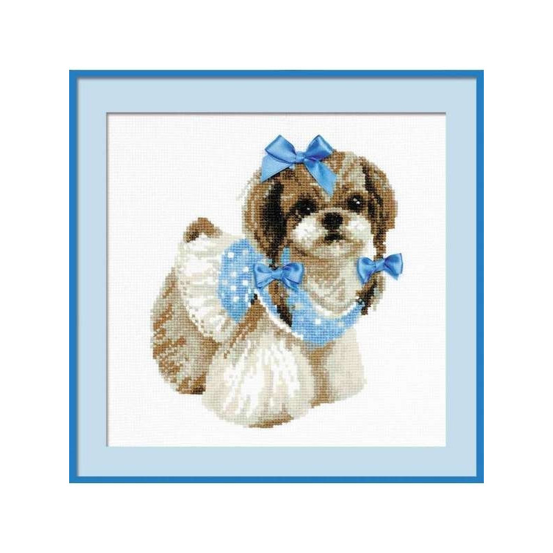 Borduurpakket Shih Tzu Borduurpakket Shih Tzu
