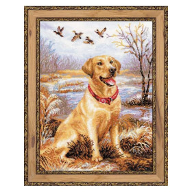 Riolis Embroidery kit Labrador