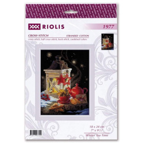 Riolis Stickset Winterteezeit