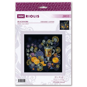 Riolis Stickset Orangene Stimmung