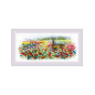 Kit de broderie Prairie fleurie Kit de broderie Prairie fleurie