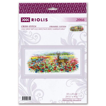 Kit de broderie Prairie fleurie