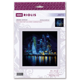 Riolis Borduurpakket Nacht stad