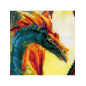 Kit de broderie Dragon de la forêt Kit de broderie Dragon de la forêt