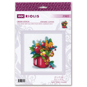 Riolis Stickset Haustier Aroma des neuen Jahres
