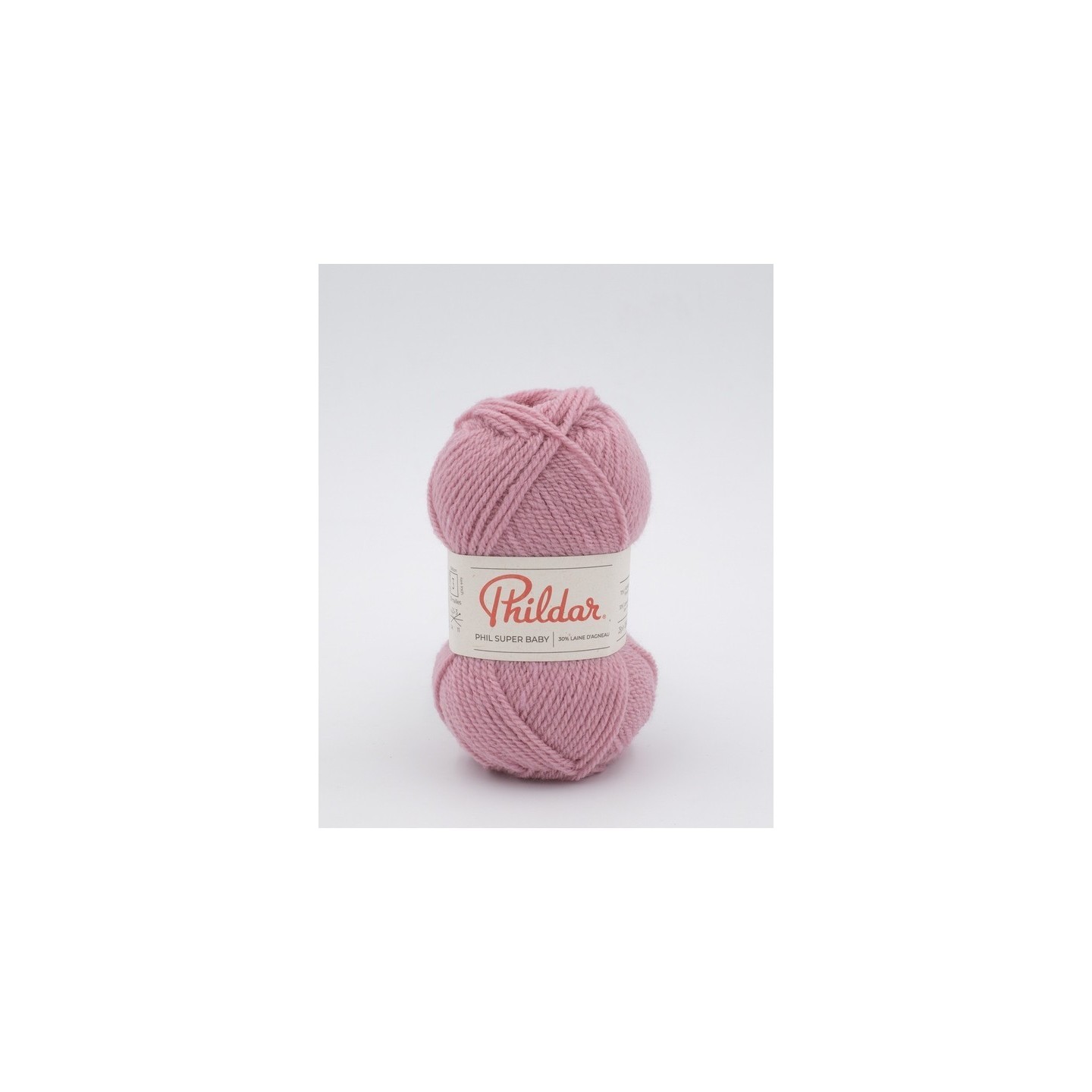 Knitting yarn Phildar Phil Super Baby Rose The