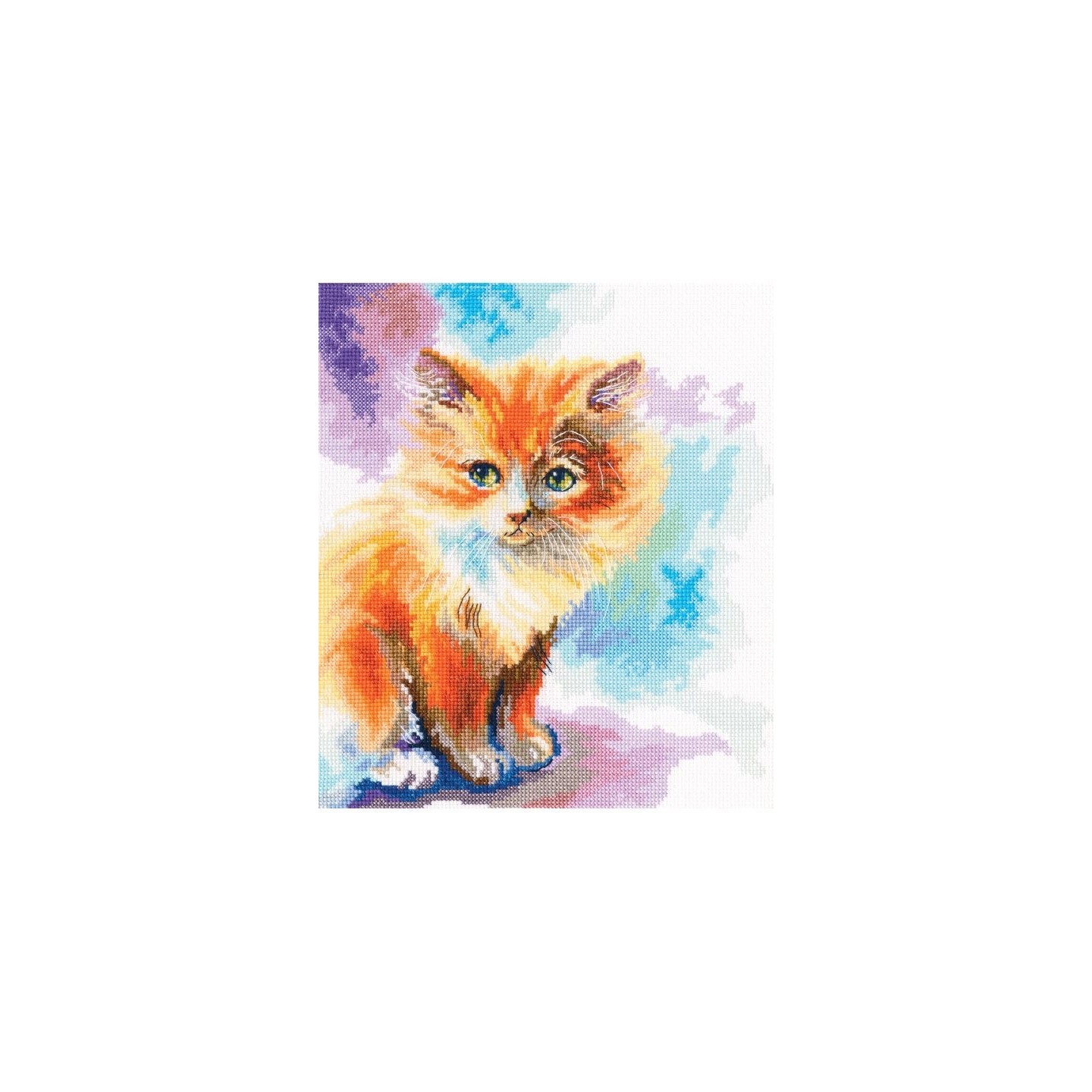 RTO Embroidery kit Sunny kitten