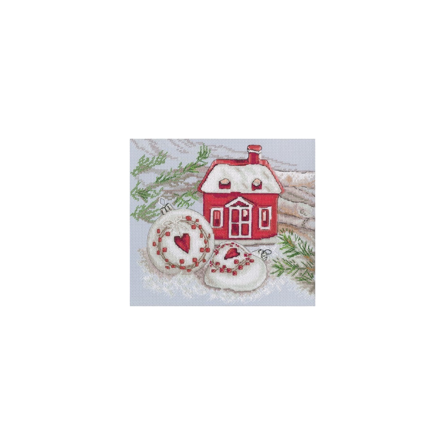 RTO Embroidery kit Gingerbread house