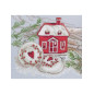 Stickset Lebkuchenhaus