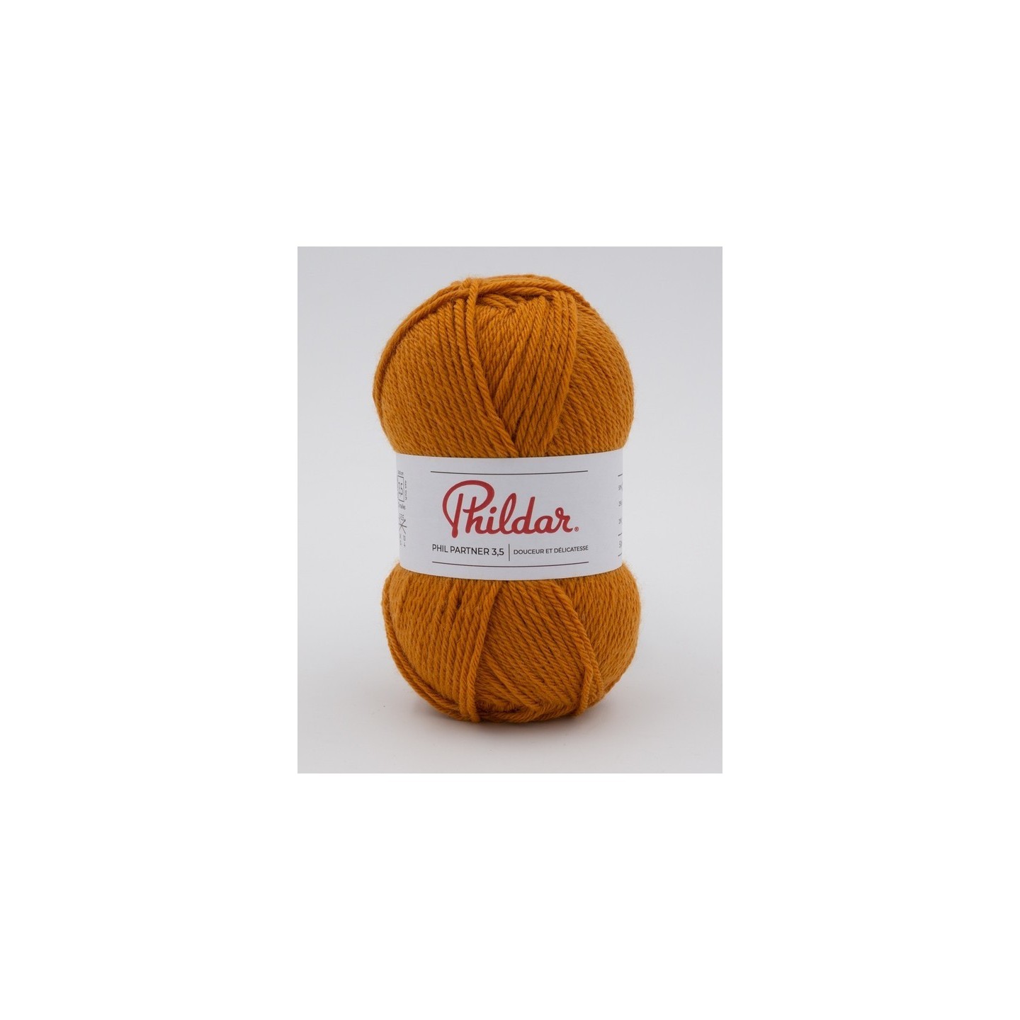 Knitting yarn Phildar Phil Partner 3,5 Cognac