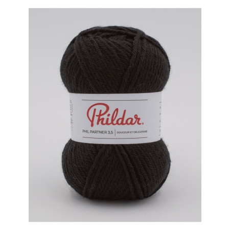 Breiwol Phildar Phil Partner 3,5 Noir