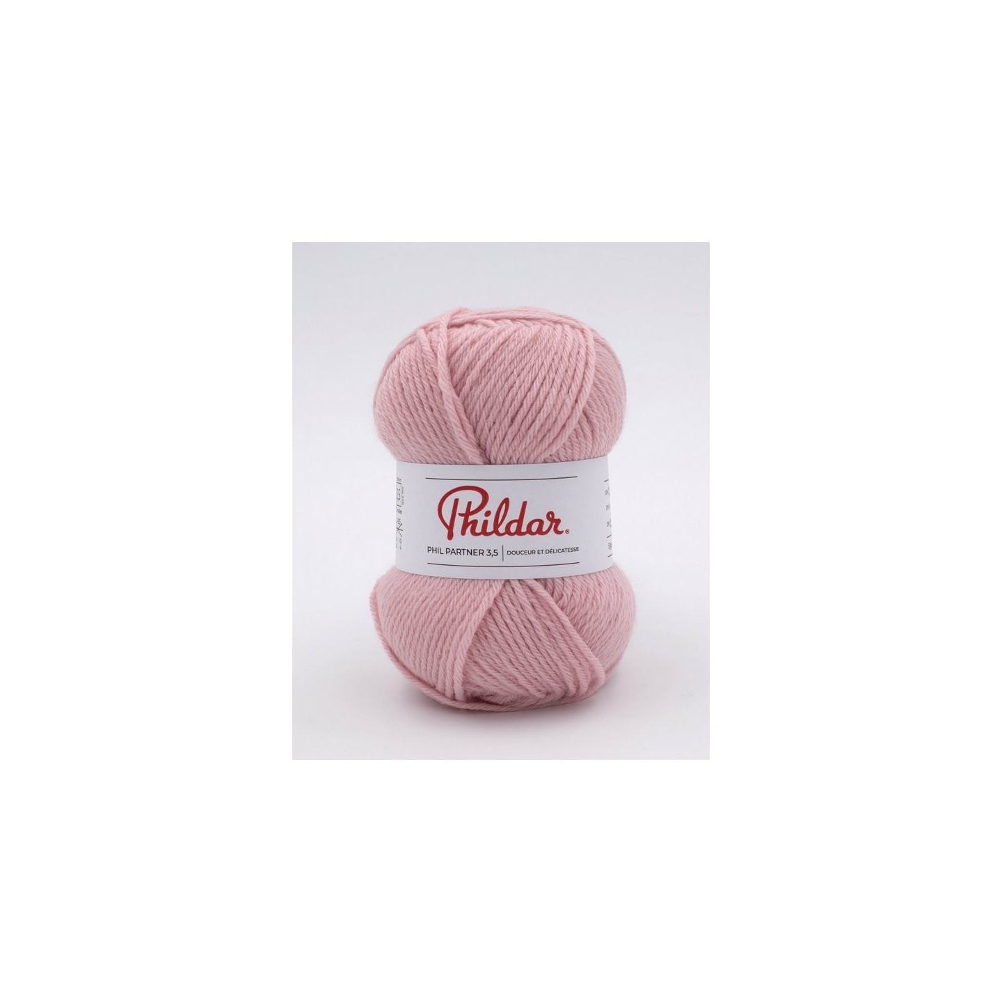 Knitting yarn Phildar PhilPartner 3,5 Rose