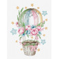 Embroidery kit Ballon Embroidery kit Ballon