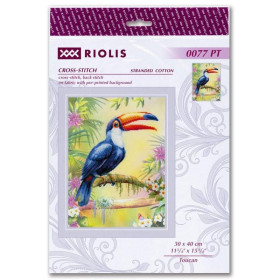 Riolis Kit de broderie Ramphastidae