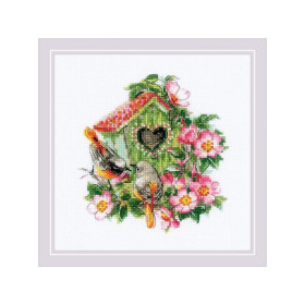 Riolis Embroidery kit Happy Together