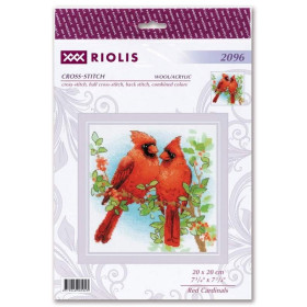 Riolis Borduurpakket Rode kardinaal